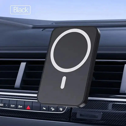 Soporte Magnético Para Cargador De Celular Para Auto Negro