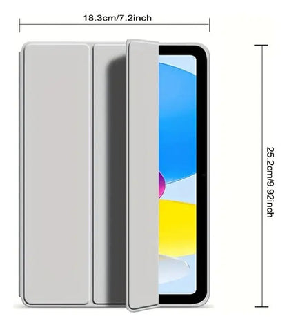Funda Para iPad A16 10 (10.9 ) Y 11 Gen (2022-2025) Gris