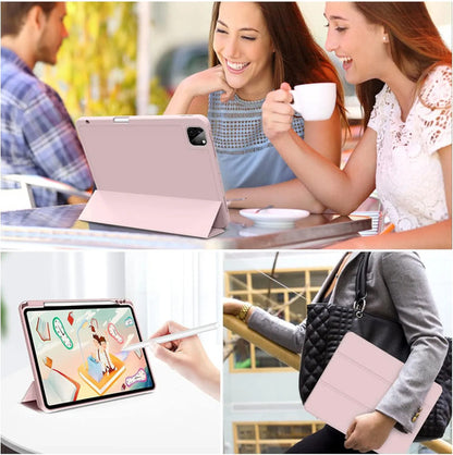 Funda Para iPad Pro 11'' Con Soporte Para Lápiz Rosa