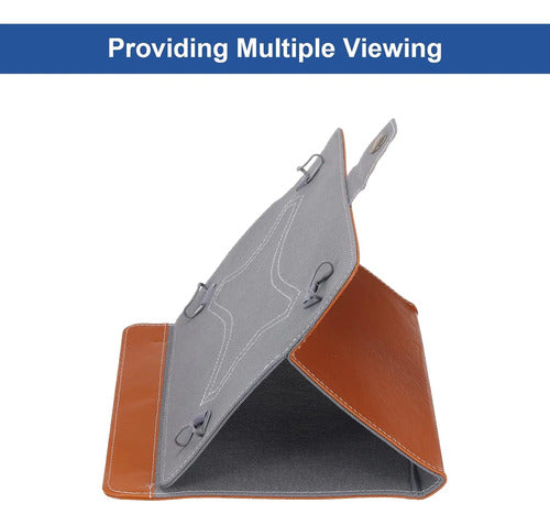 Funda Para Tablet De Cualquier Marca De 10.1 A 10.5 Pulgadas Marrón
