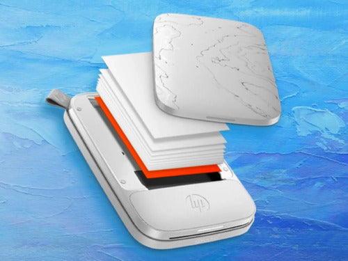 Papel Fotográfico Adhesivo Hp Sprocket Zink Blanco