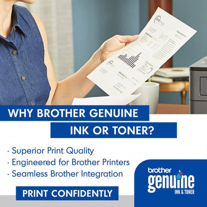 Cartucho De Tóner Auténtico Brother Tn730 - Negro Negro