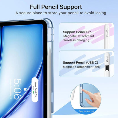 Funda Moko Para iPad Air Con Soporte Para Lápiz Azul Marino