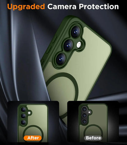 Funda Magnética Para Samsung Galaxy S25 Fe Verde