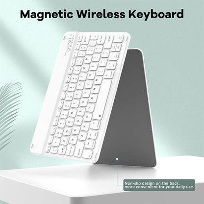 Funda Con Teclado Bluetooth Para iPad Air 11'' M3/m2 & Air Verde Oscuro