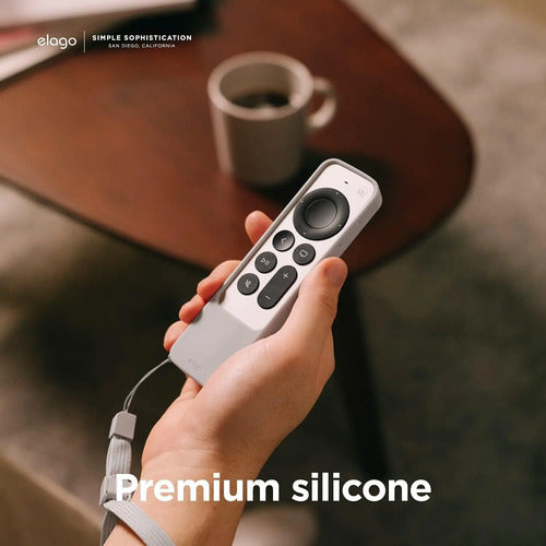 Funda Retro Para Apple Tv Siri Remote 3ra Y 2da Gris