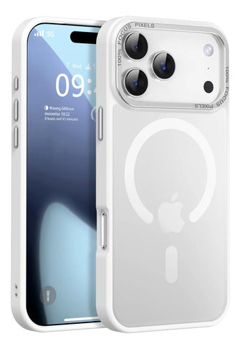 Funda Para iPhone 17 Pro Magnetica Blanco