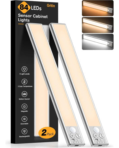 Luz Led De Armario Recargable