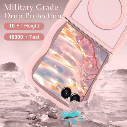 Funda Magnética Para Samsung Galaxy Z Flip8 Rosa
