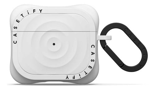 Casetify Ripple - Funda Protectora Para AirPods 3a Gen Blanco