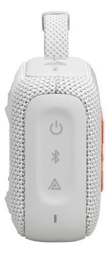 Bocina Portátil Jbl Go 4 Bluetooth, Blanco. Color Blanco Blanco
