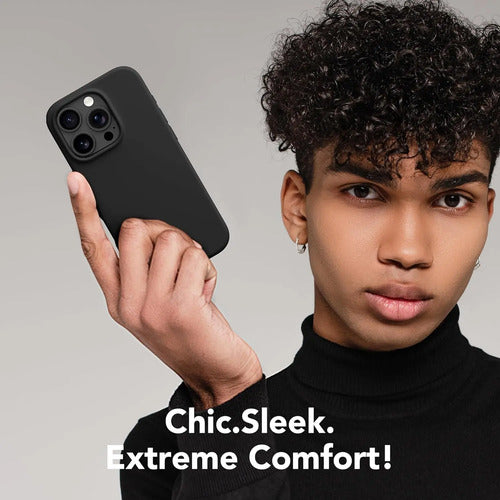 Funda Magnética Para iPhone 16 Pro Max Negro