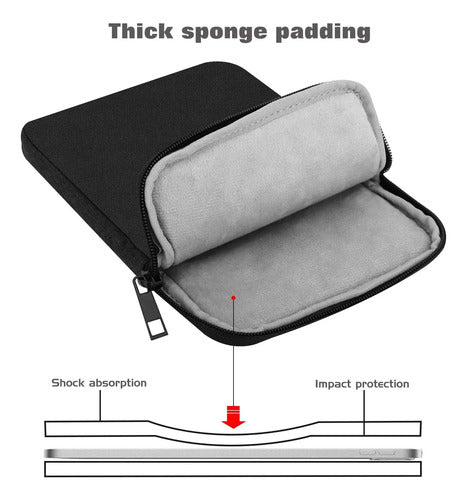 Funda Protectora Para Tablets De 13 Pulgadas Negro