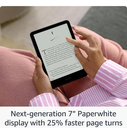 Kindle Paperwhite 16gb Amazon, 7'' A Prueba De Agua, Rosa Raspberry