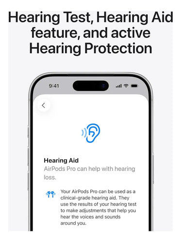 Appl AirPods Pro 3 Auriculares Inalámbricos Cancelación Ruid Blanco