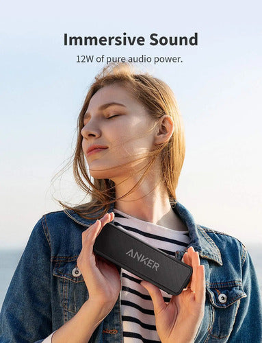 Anker Soundcore 2: Parlante Bluetooth Portátil Negro