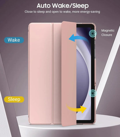 Funda Para Samsung Galaxy Tab A9 Plus 11  2023 Rosa Dorado