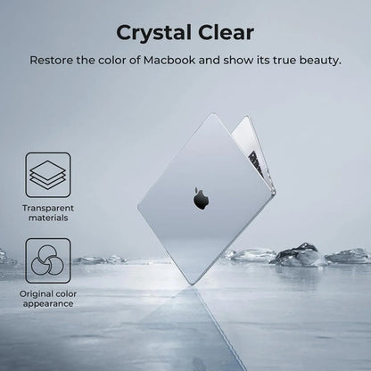 Carcasa Funda Transparente Para Macbook Air 13.6' Transparente