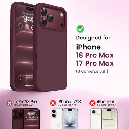 Funda Para iPhone 18 Pro Max Bordó