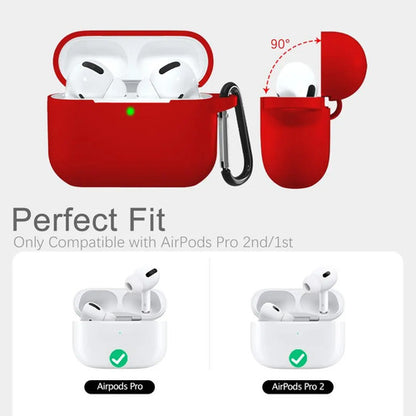 Funda De Silicona Para AirPods Pro 2 Rojo