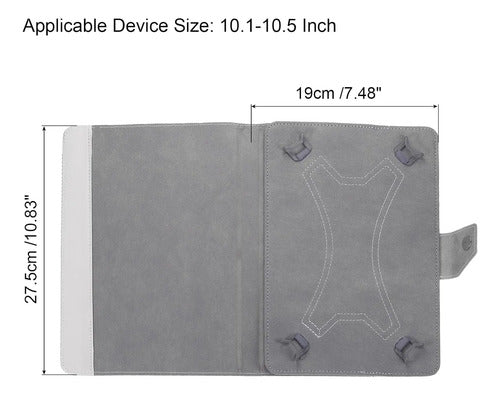 Funda Para Tablet De Cualquier Marca De 10.1 A 10.5 Pulgadas Blanco
