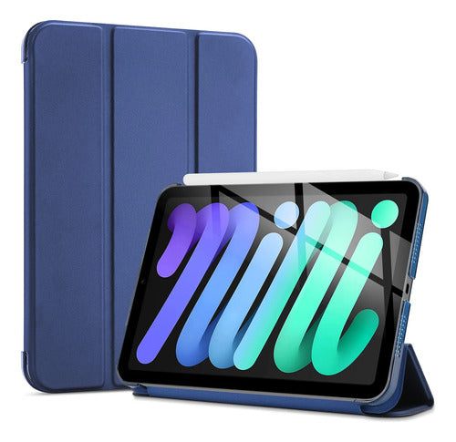 Fund Para iPad Mini 7 A17 Pro 2024/mini Azul Marino