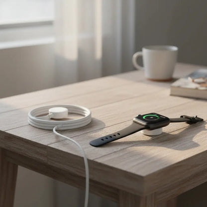 Cargador Para Apple Watch Usb C Magnético Blanco