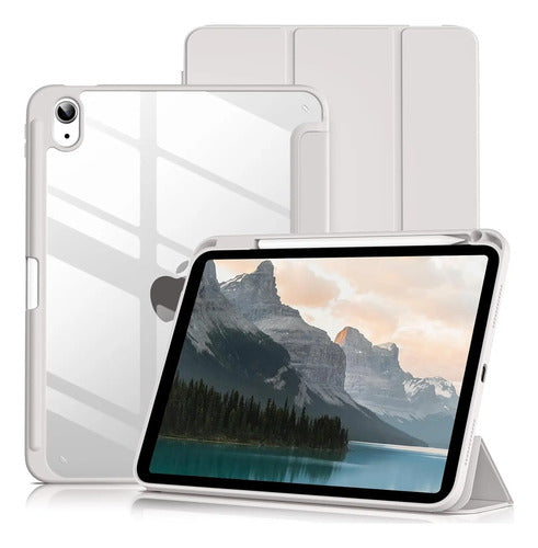 Funda Para iPad (a16) De 2022 Y 2025 11' Y 10.9' Gris