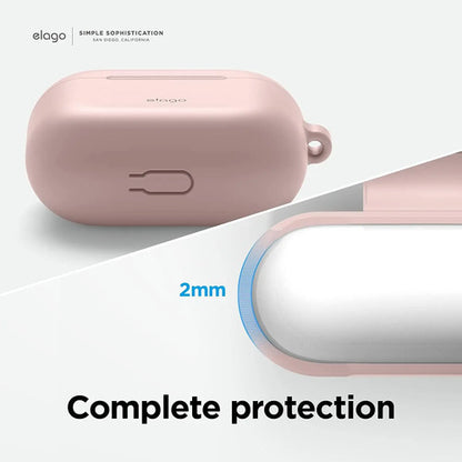 Funda De Silicona Elago Para AirPods 3ra Generación Rosa Claro