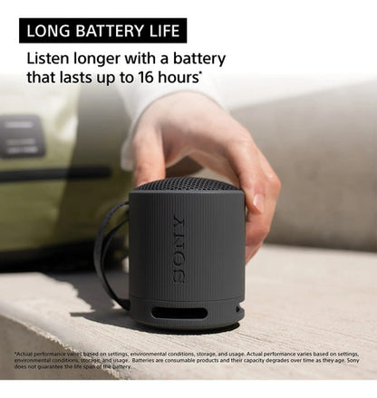 Parlante Bluetooth Sony Inalámbrico Negro