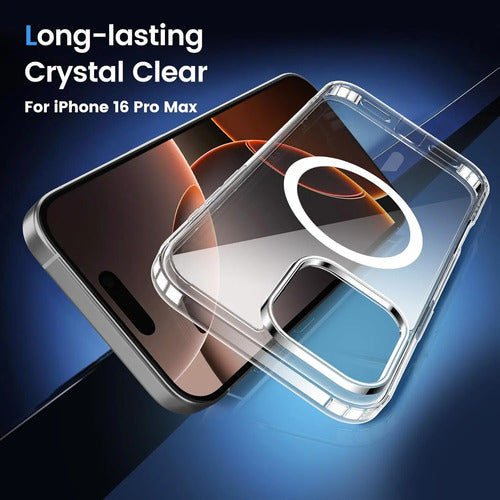 Funda Transparente Temdan Para iPhone 16 Pro Max, Compati... Transparente