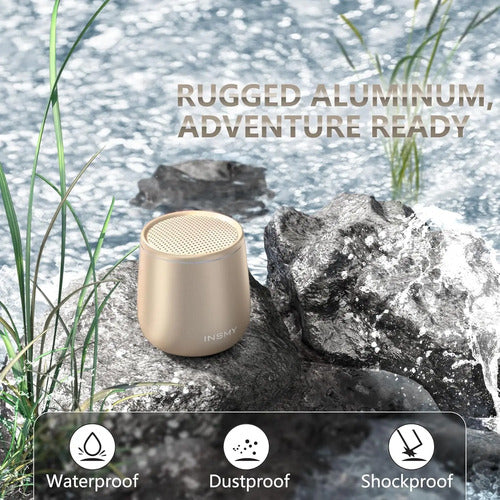 Altavo Bluetooth Pequeño Y Portátil Dorado