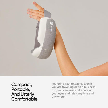 Masajeador De Ojos Máscara De Sueño Con Calor Y Bluetooth