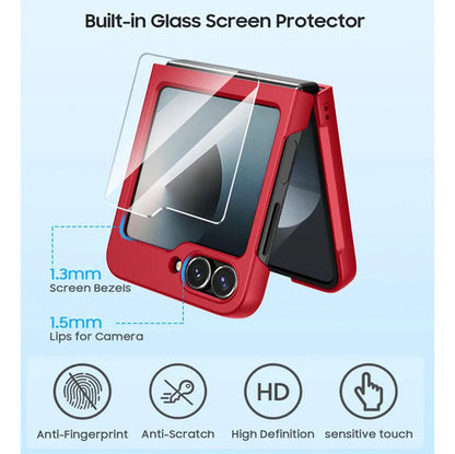 Funda Para Samsung Galaxy Z Flip 6/7 Fe Rojo