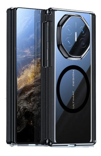 Funda Protectora Mudasanqi Para Huawei Mate Xt Negro Protective Case