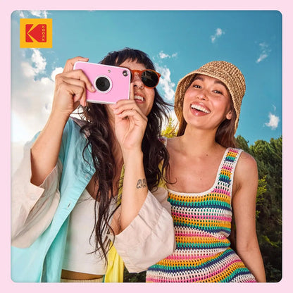 Cámara Digital Kodak Printomatic+ Instant Print 10mp Rosa Rosa