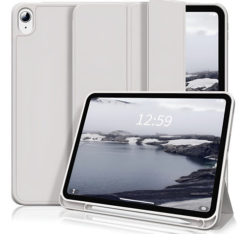 Funda Para iPad 11th/10th Gen Gris