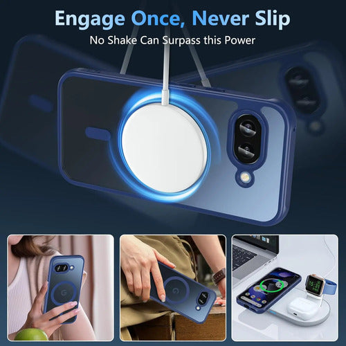 Funda Magnética Para Google Pixel 9a Azul