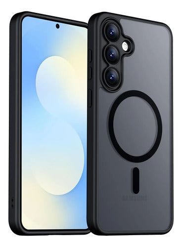 Funda Magnética Para Samsung Galaxy S25 Fe Negro