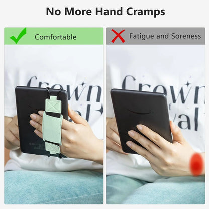 Correa De Mano Para Kindle Y Tablets Verde Claro
