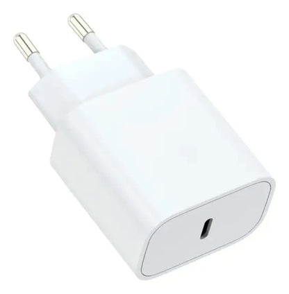 Adaptador Usb C De Carga Rápida De 20 W Blanco