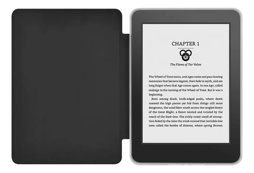 Funda Rosa Tpu Para Kindle Paperwhite 6  10ª Gen 2018 Negro
