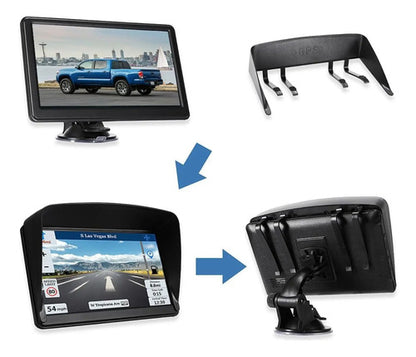 Gps Navegador Para Auto Camión Rv, Mapa 2025, Pantalla Tact