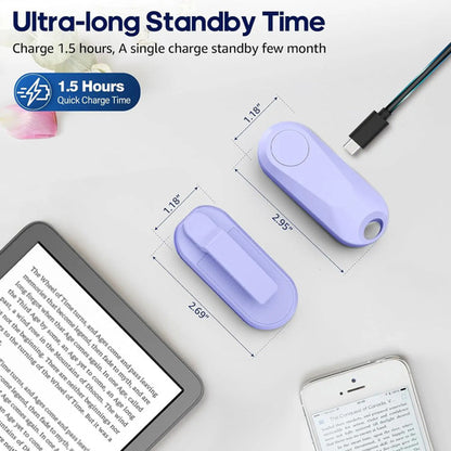 E-reader Control Remoto Girador De Paginas Lavanda