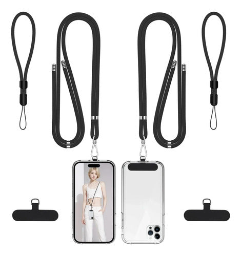 Correa De Cuello Y Muñeca Para Celulares