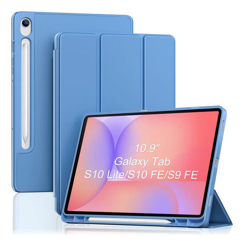 Funda Para Galaxy Tab S10 Lite/s10 Fe/s9 Fe 10.9 ... Azul