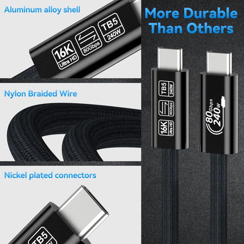 Cable Thunderbolt - 3 Metros