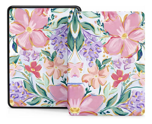 Funda Para Kindle 12 Generacion 2024 De 7  Floreado