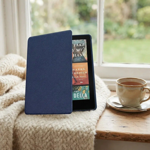 Funda Protectora Premium Para Kindle Paperwhite 7'' (2024) Azul Oscuro