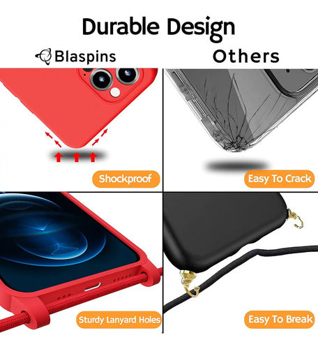 Funda Con Correa Para iPhone 14 Pro Max